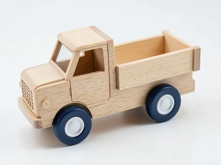 Camioncino in legno