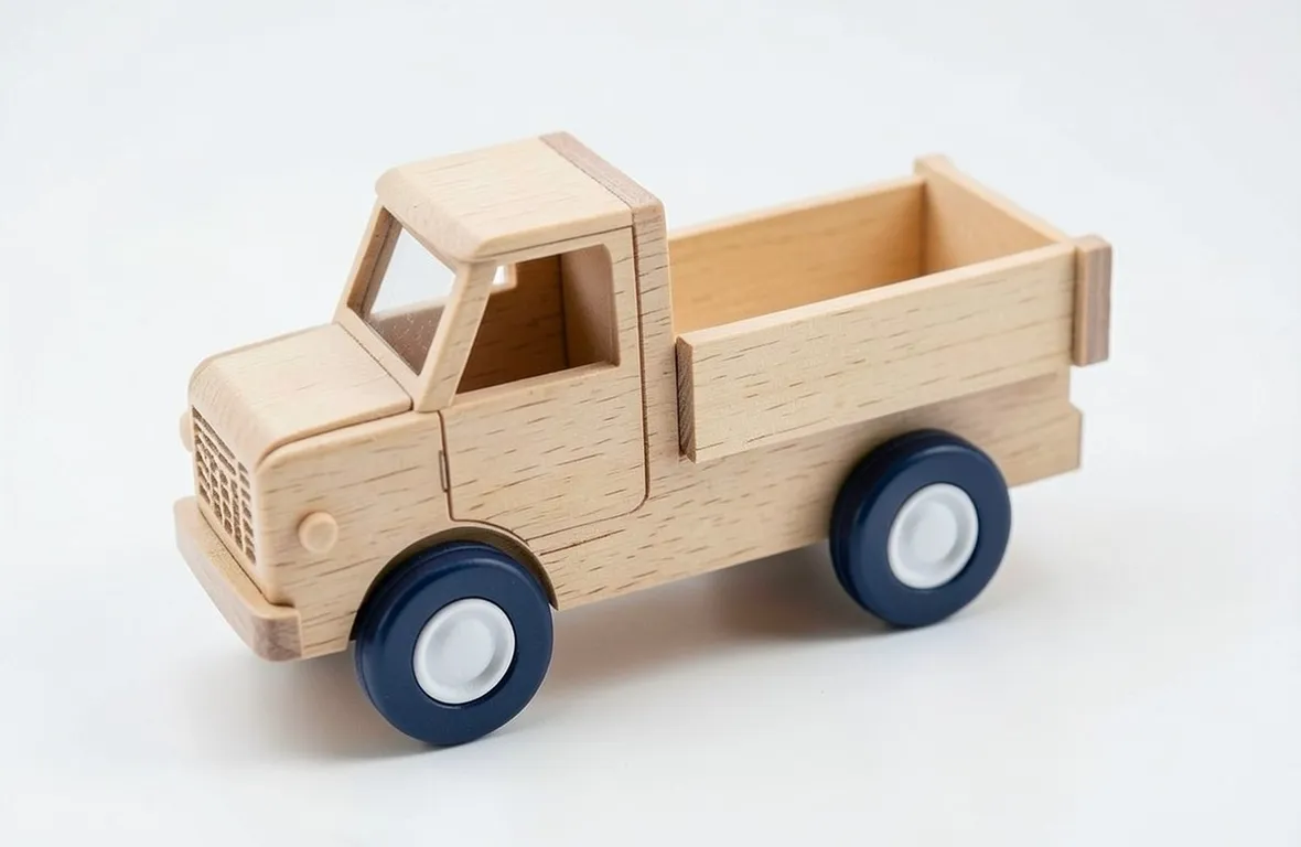 Camioncino in legno