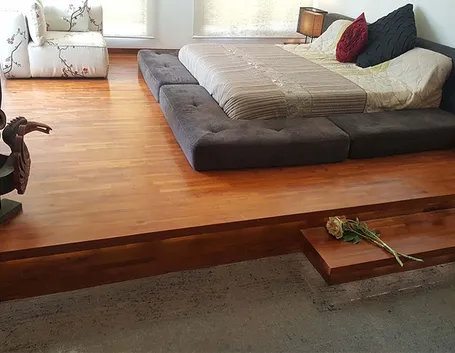 Pedana in legno teak