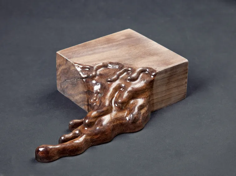 Esempio di legno liquido