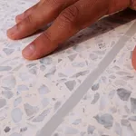 Piastrelle cemento bianco