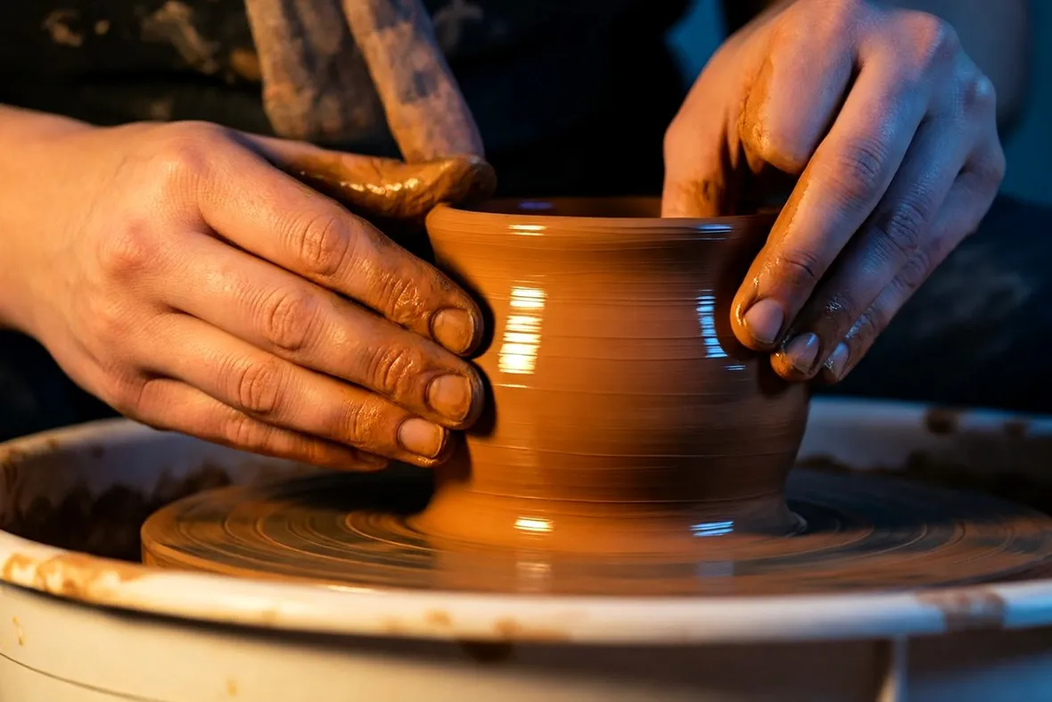 Lavorazione terracotta