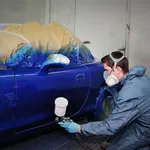 Verniciatura auto da restaurare