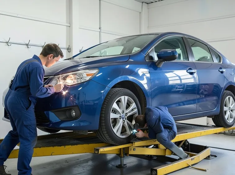 Collaudo dell'auto