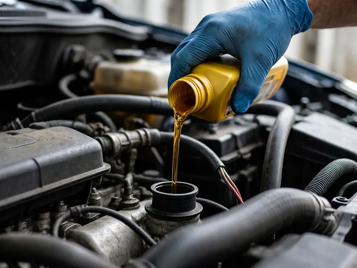 Controllo dell'auto da parte di un professionista