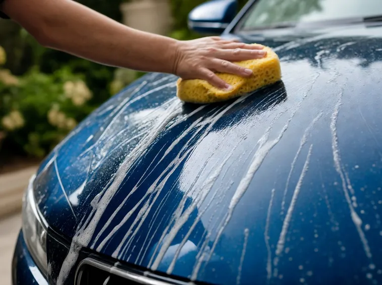 Pulizia manuale carrozzeria