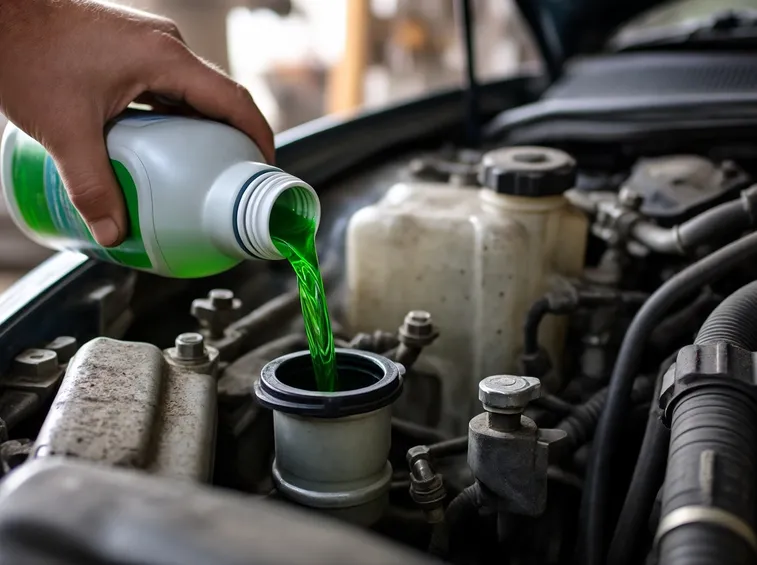 cambiare liquido raffreddamento