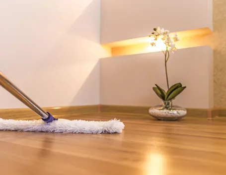 pulire il parquet