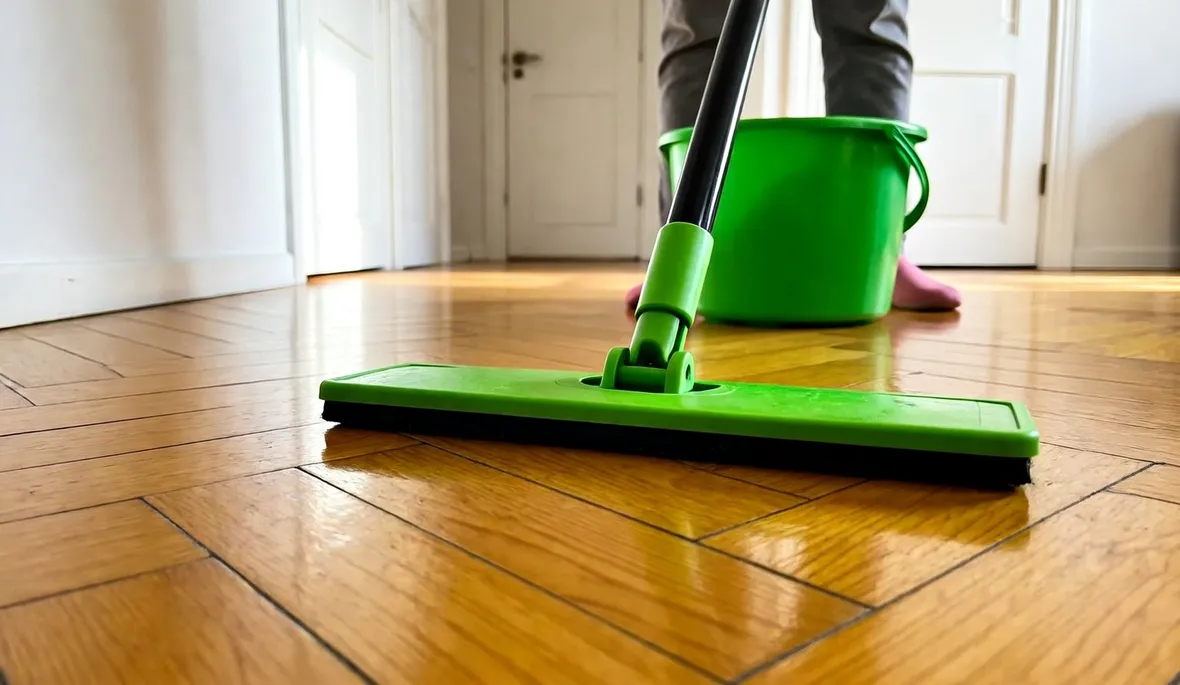 Pulizia parquet