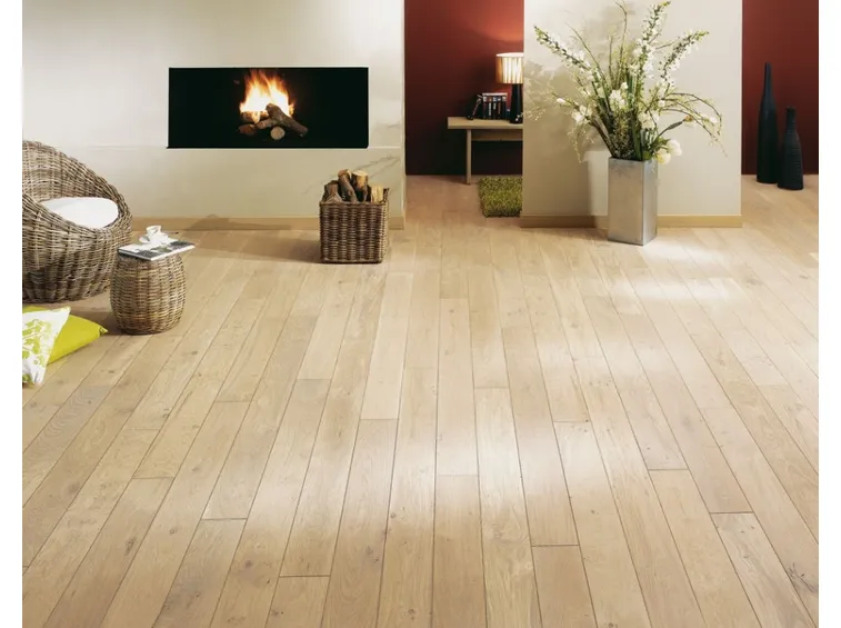 Parquet bianco oleato