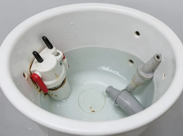 esempio di cassetta visibile con due tasti