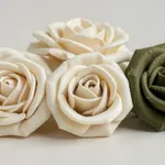 Rose di stoffa