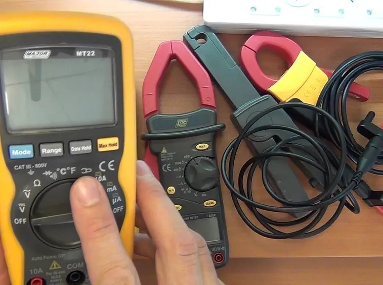 Utilizzo tester