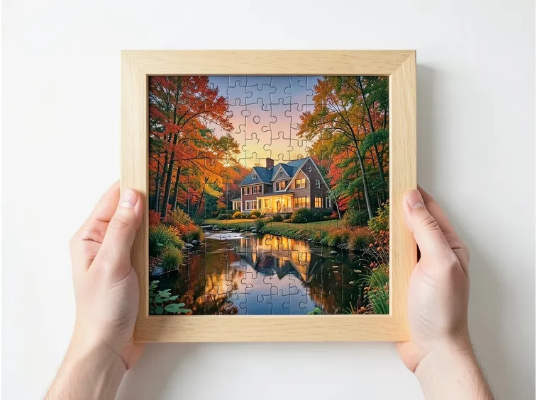 Incorniciare un puzzle
