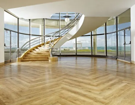 Parquet in legno lucidato