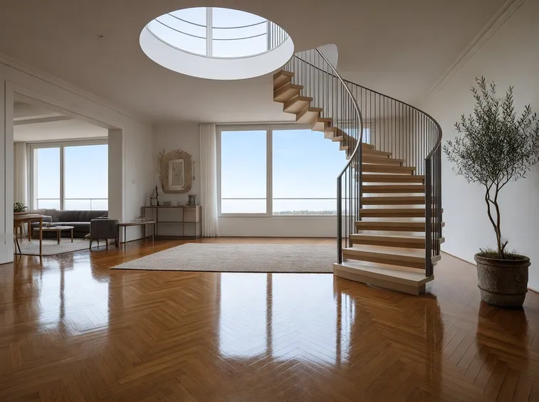Parquet in legno lucidato