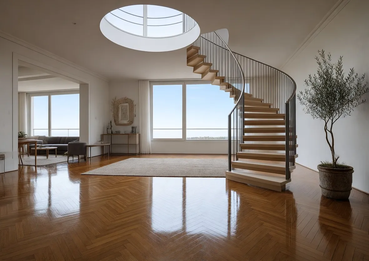 Parquet in legno lucidato