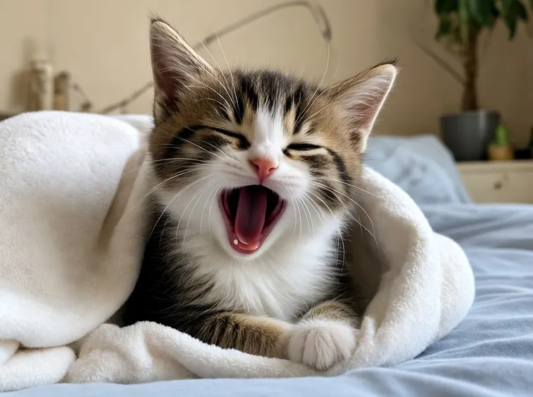 gatto in casa