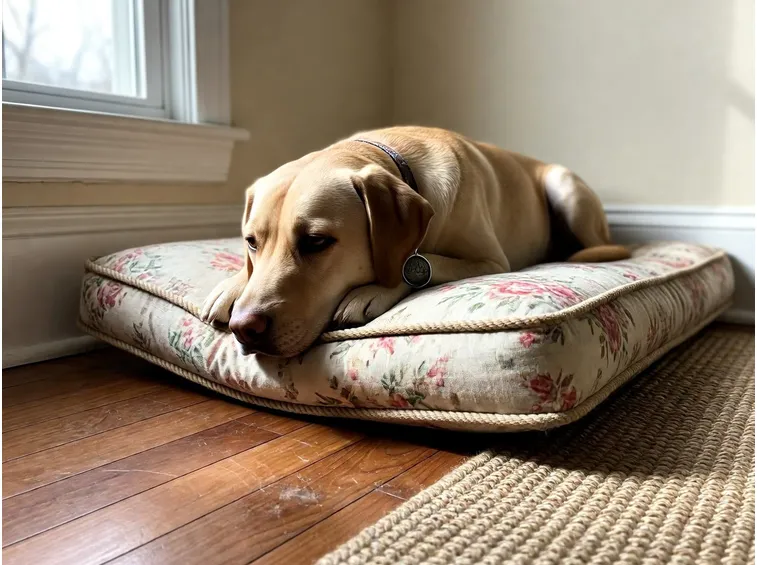 Cane in casa