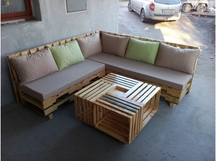 Divano pallet
