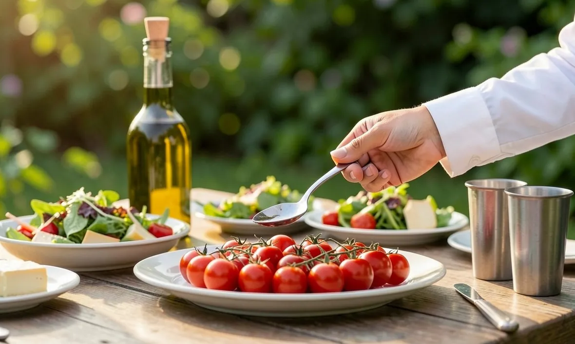 organizzare cena in piedi