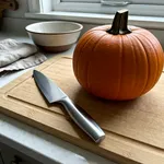 Parti da una zucca sana e intagliala all'ultimo momento utile