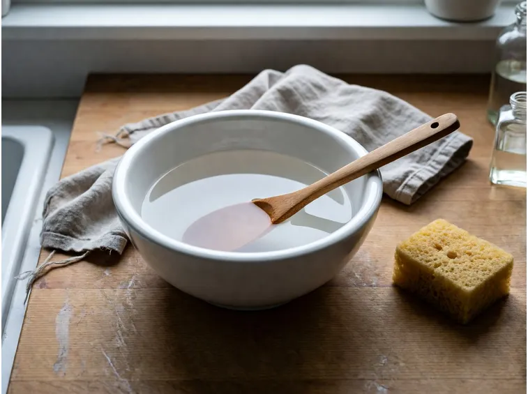 Il bagno disinfettante dopo l'intaglio: acqua e candeggina o acqua e limone