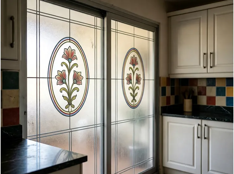 Decorazione porta