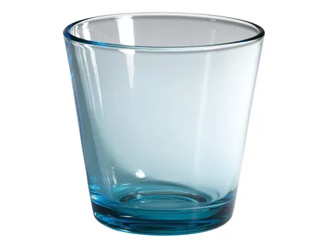 Bicchiere vetro blu
