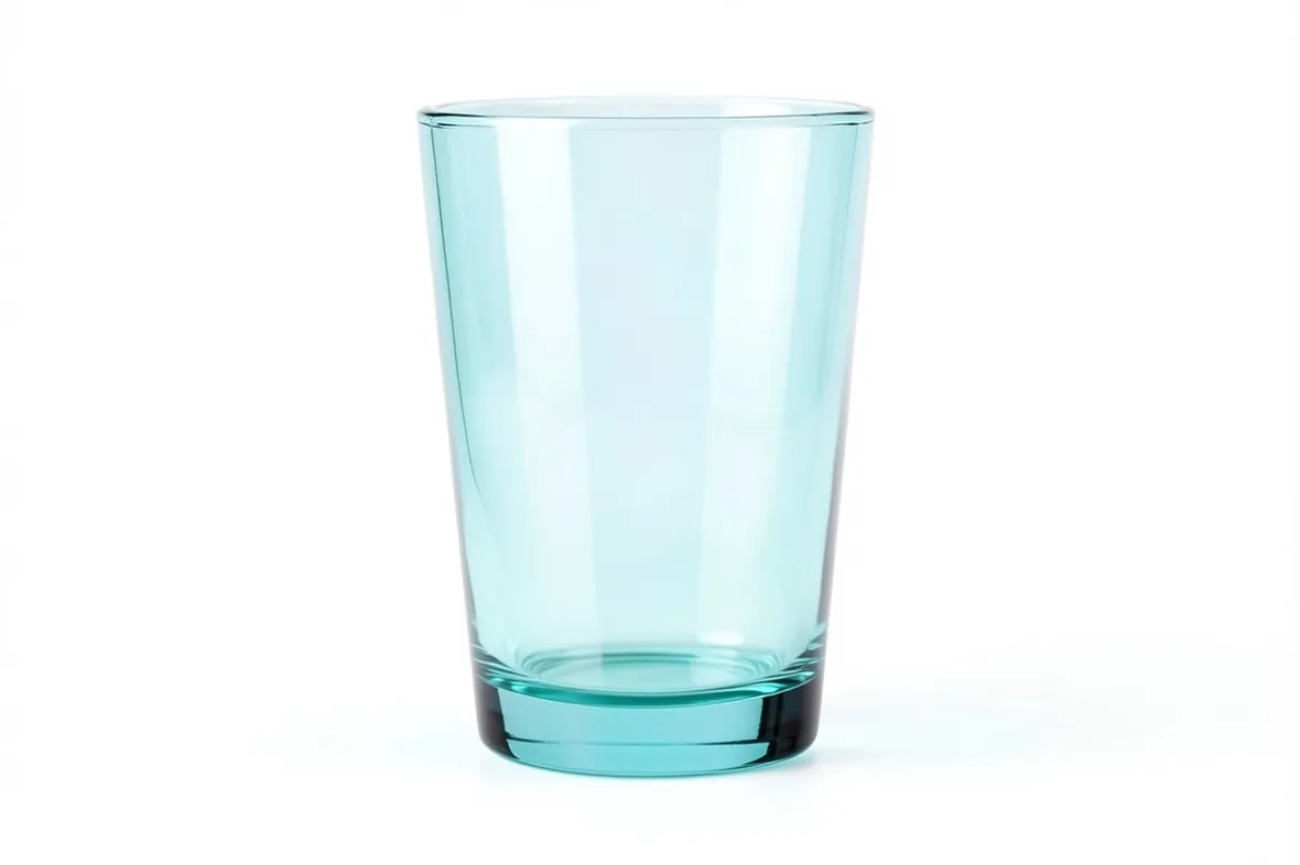 Bicchiere vetro blu