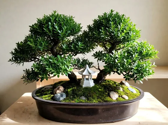 Esempio di bonsai bosso