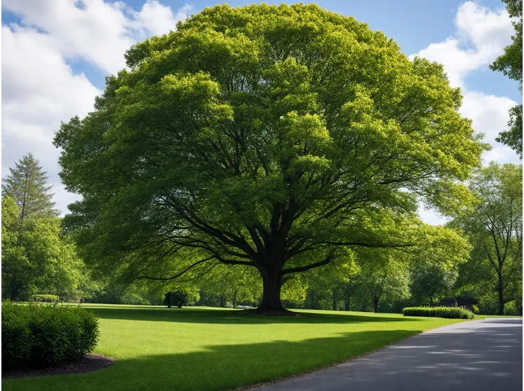 esempio di albero a foglie caduche