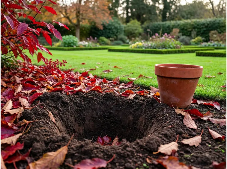 Come mettere a dimora un albero in autunno per avere colori intensi