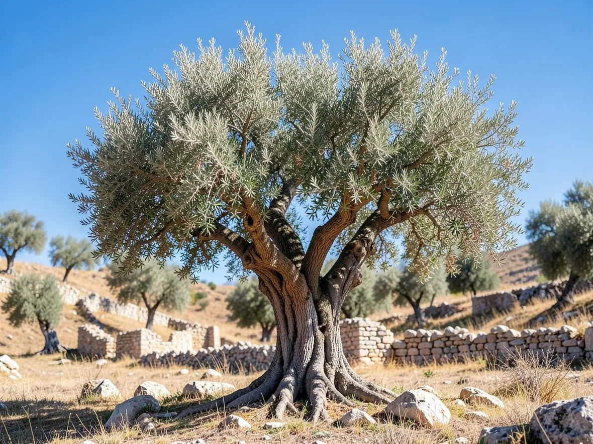 Olivo tipico della flora italiana