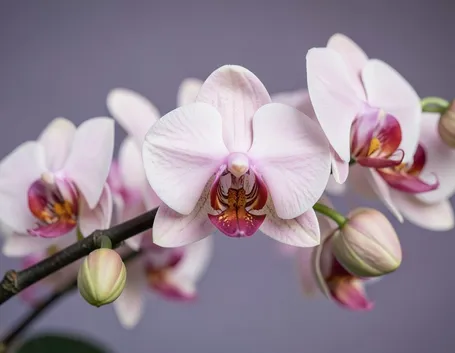 Sezioni botaniche di orchidea
