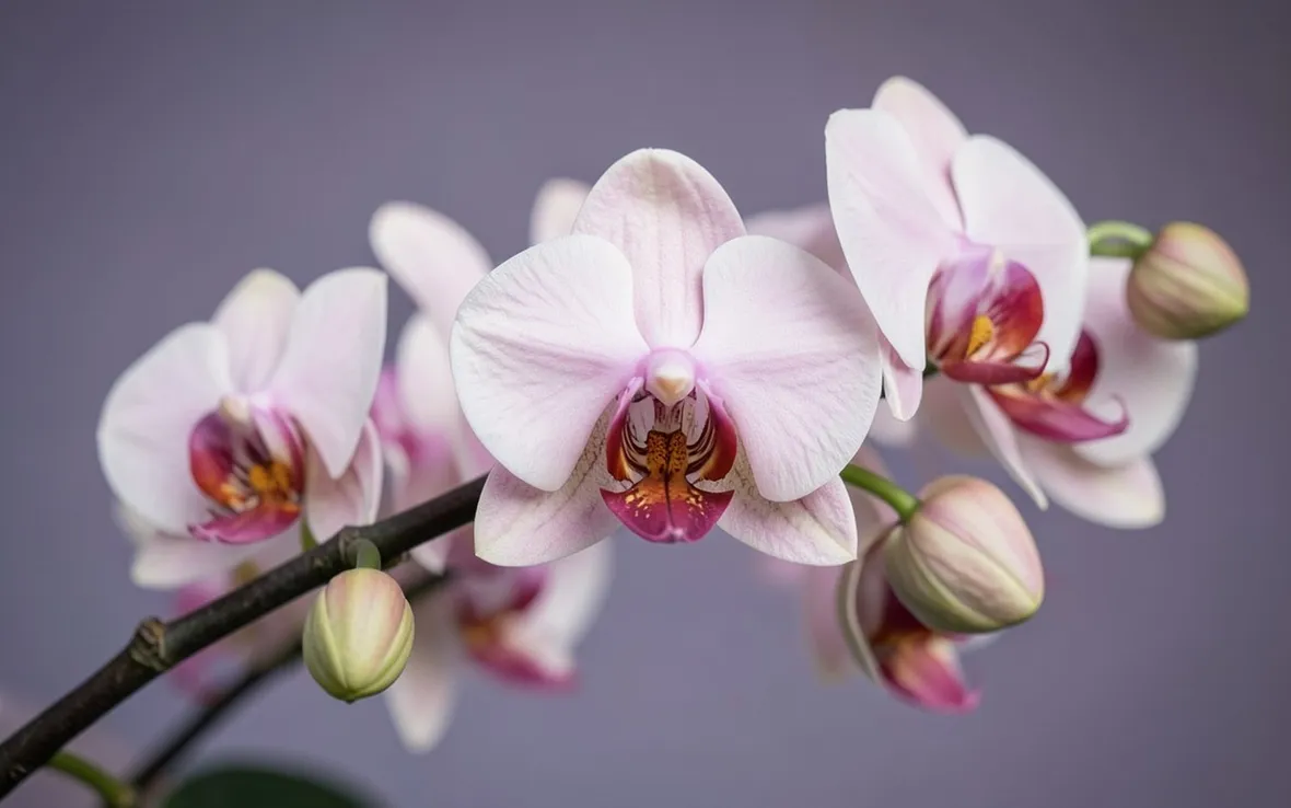 Sezioni botaniche di orchidea