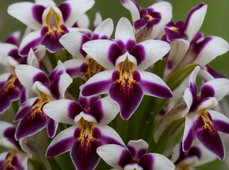 Un esemplare di orchidea italiana