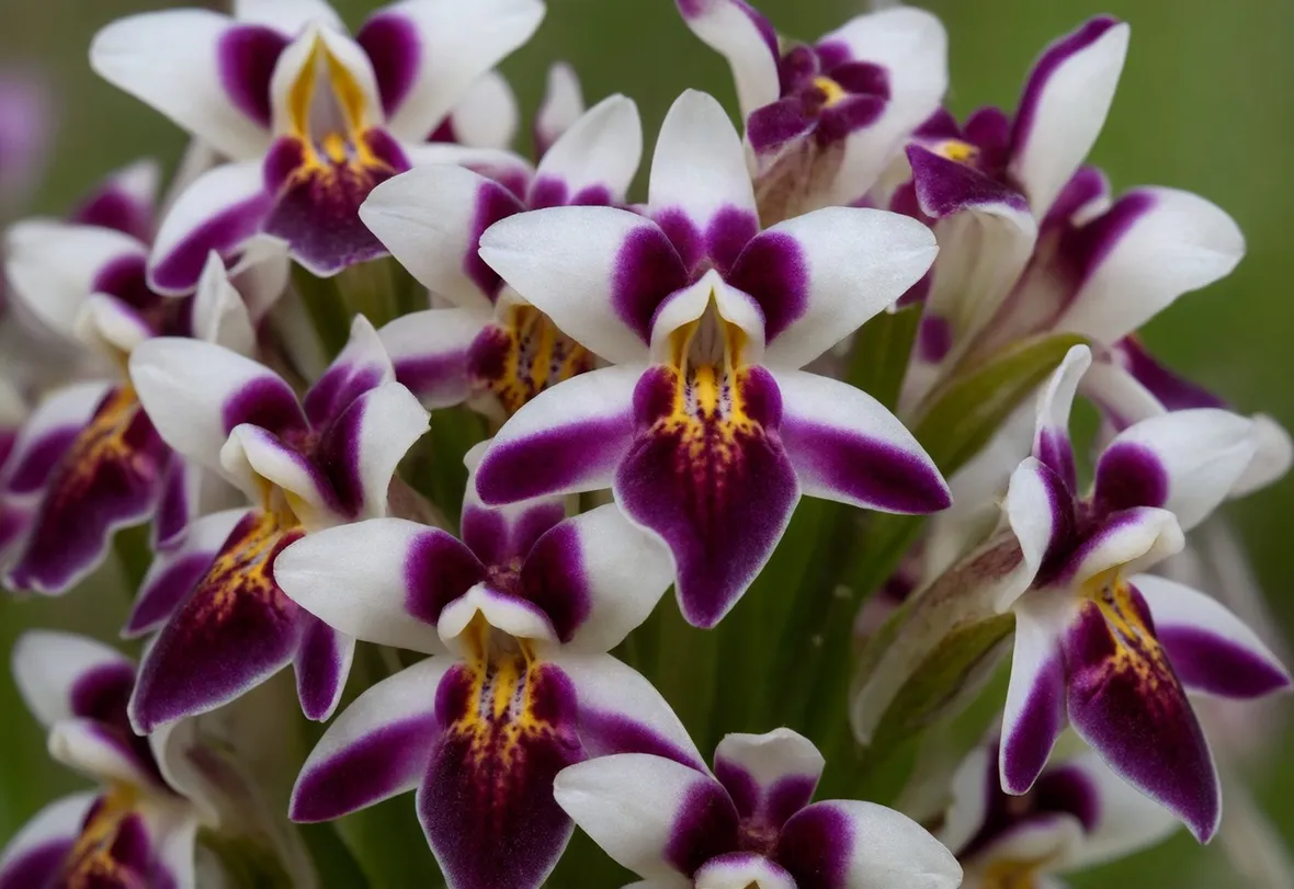 Un esemplare di orchidea italiana