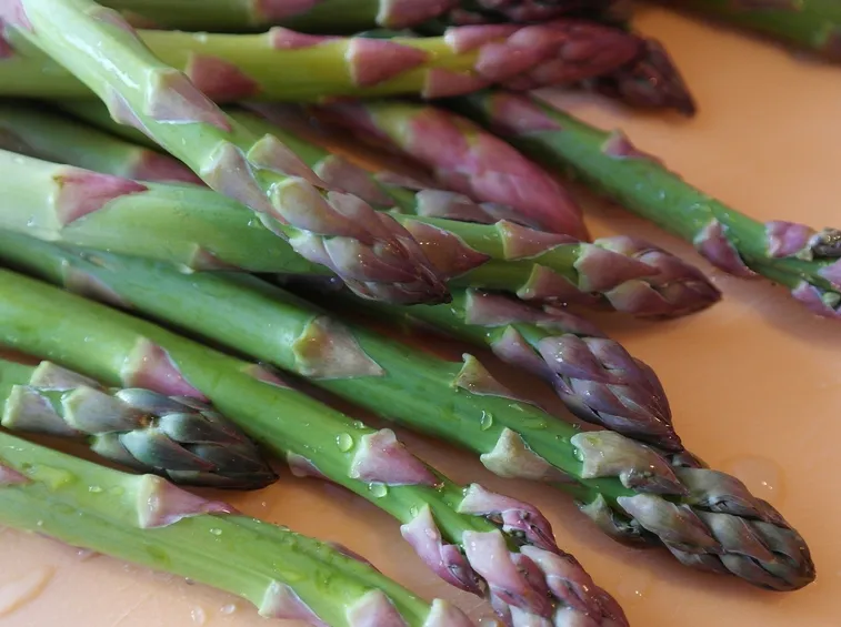 Asparagi raccolti