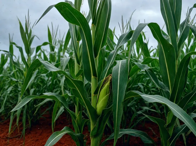 Un campo di mais