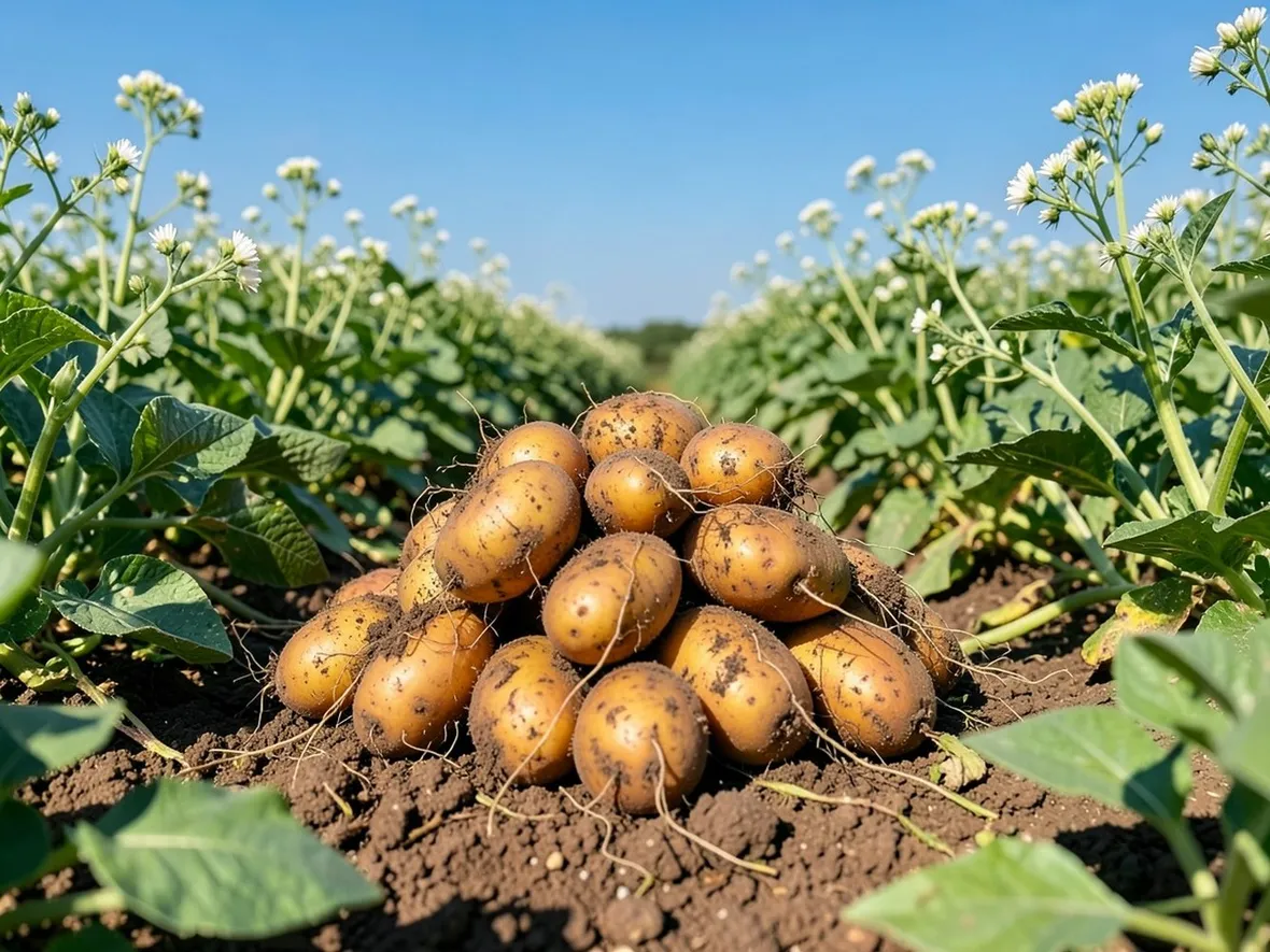 La coltivazione delle patate
