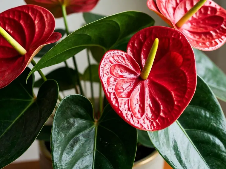 Fiore di Anthurium rosso