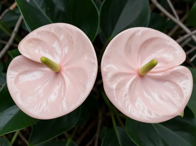 Fiori di Anthurium rosa
