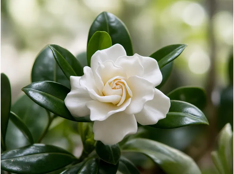 Splendido fiore di gardenia
