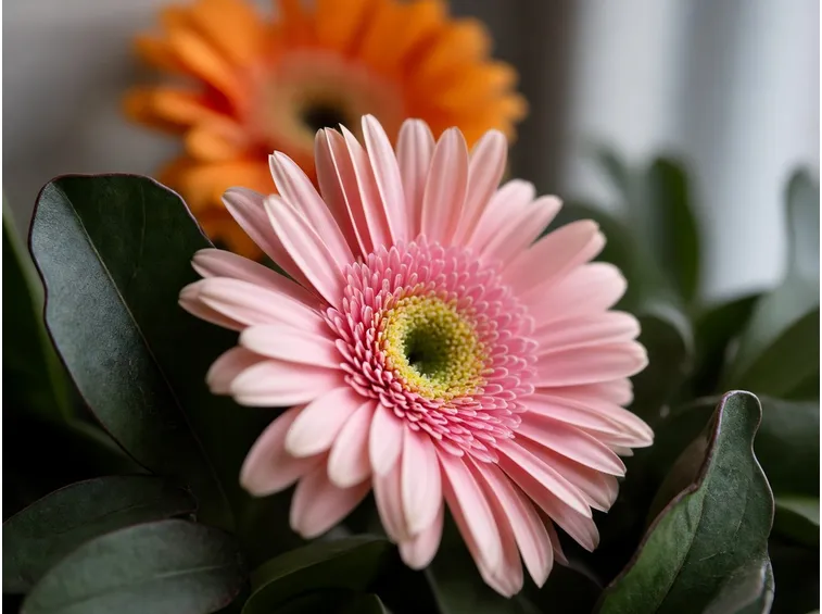 Gerbera rosa