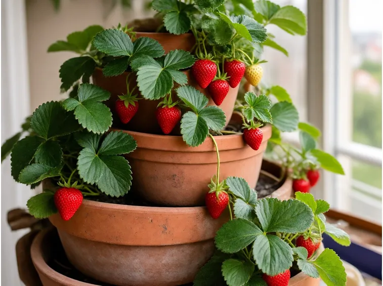 Fragole vaso