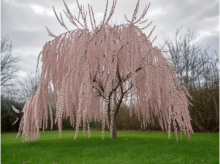 Albero di susino in fiore