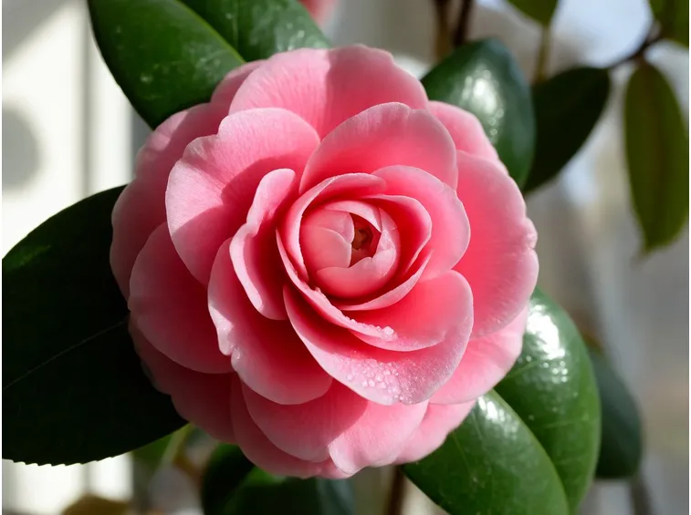 Infiorescenza doppia di Camelia