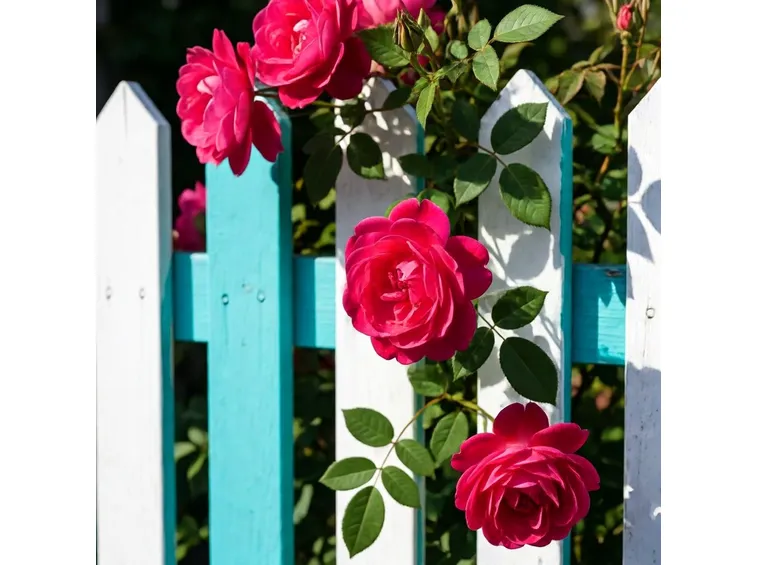 Esempio di rosa rampicante