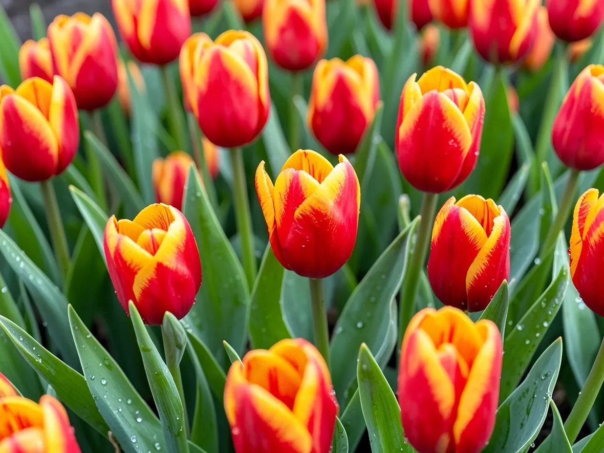 Piante e fiori di Tulipani